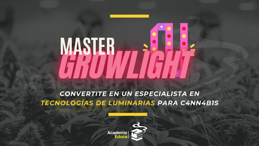 Master Growlights Asincrónico: especialización en tecnologías de luminaria.