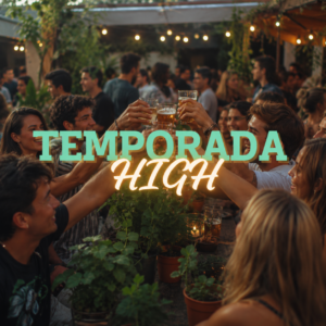 Temporada High - Sábado 29 de Agosto - Casa Temple